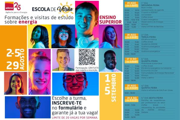 3.ª edição da Escola de Verão da Rota da Energia - Inscrição até 30 de junho